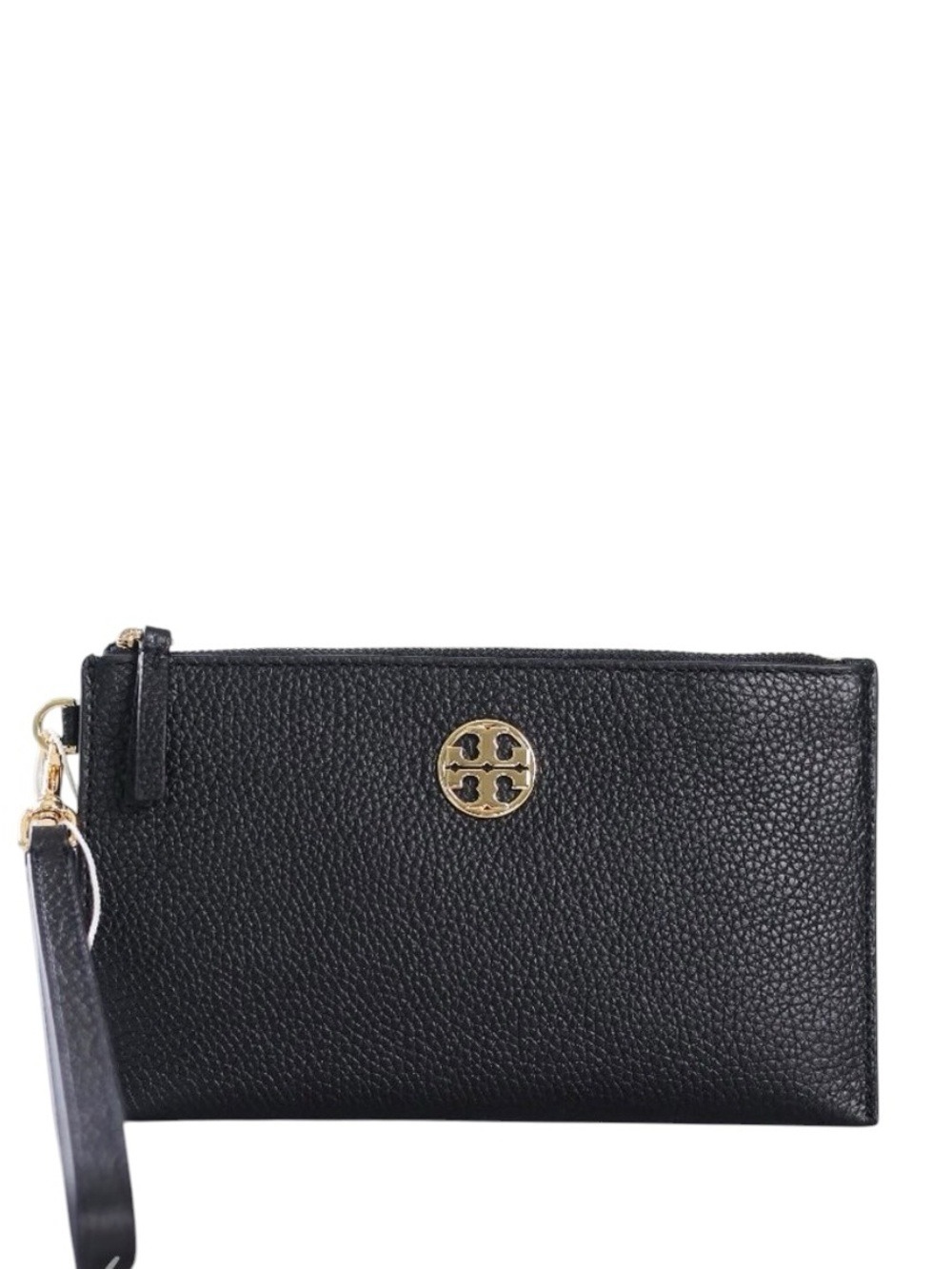 Tory Burch Chelsea Pebbled Leather Wristlet